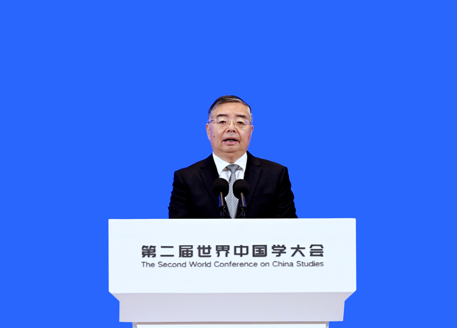 第二届世界中国学大会在上海开幕，李书磊发表主旨演讲，陈吉宁致辞